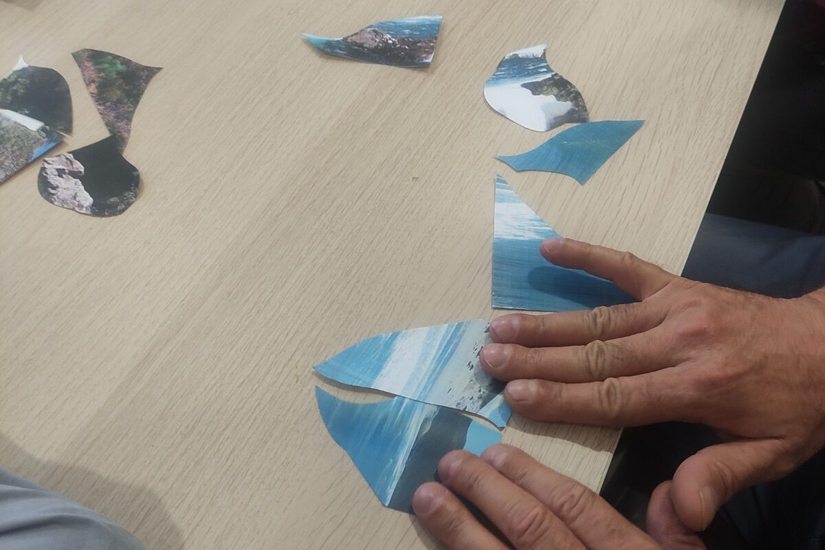 Taller d'educaci&oacute; ambiental a una fira amb material did&agrave;ctic