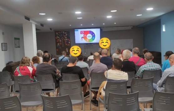 Xerrada de medi ambient a una escola de Barcelona